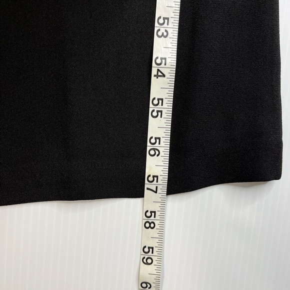 Vince Camuto Jumpsuit Women's Size 6 Black Sleeveless Wide Leg Dressy Pantsuit - Picture 6 of 7